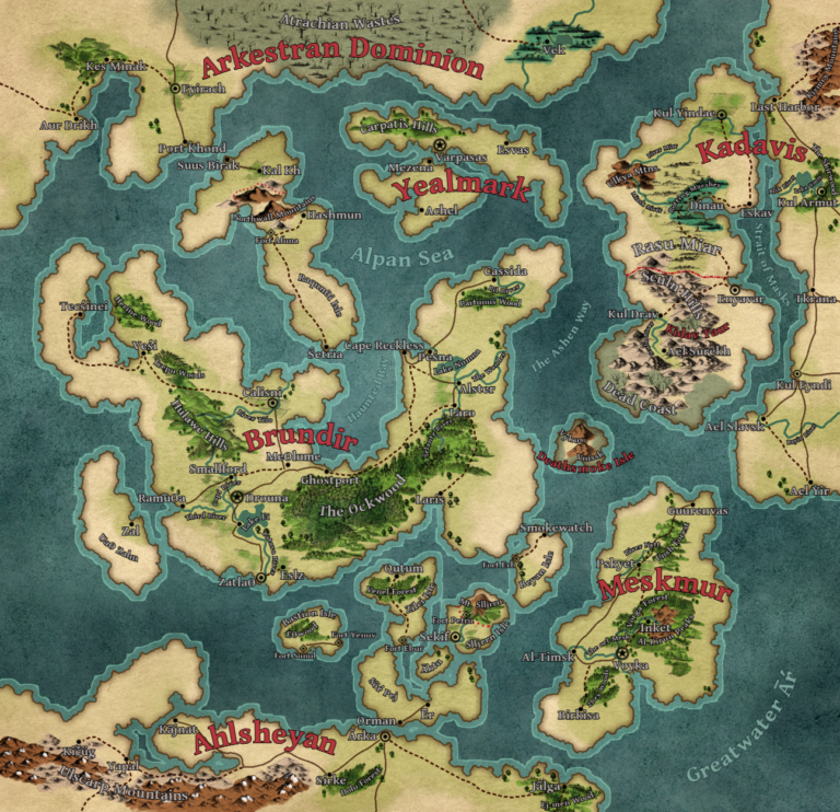 Cartography Assets – Yore